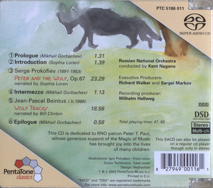 Prokofiev / Beintus – Peter And The Wolf / Wolf Tracks SACD