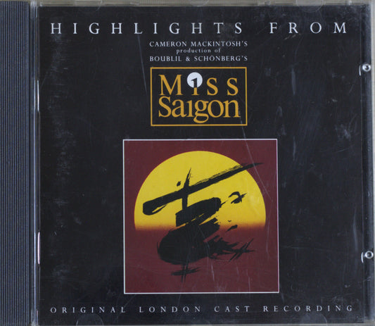 Boublil & Schönberg – Highlights From Miss Saigon CD
