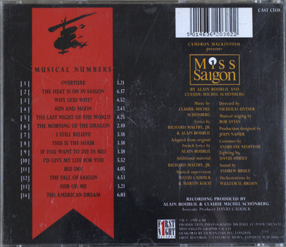 Boublil & Schönberg – Highlights From Miss Saigon CD