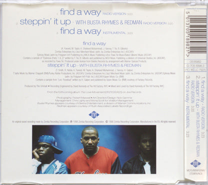 A Tribe Called Quest Maxi Single Find A Way on CD Back Cover