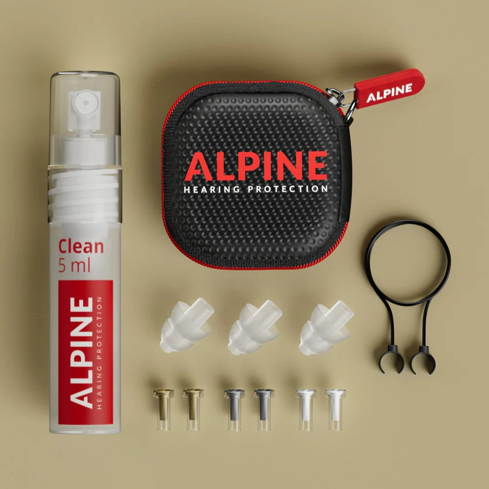 Alpine MusicSafe Pro Professional Earplugs for Musicians & DJs - Transparent