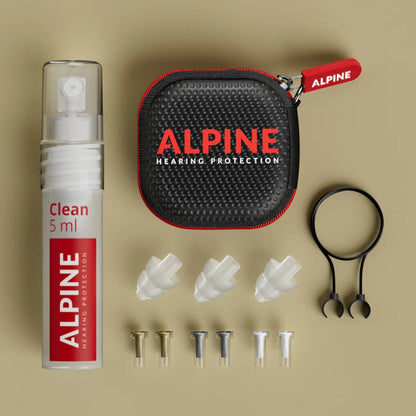 Alpine MusicSafe Pro Professional Earplugs for Musicians & DJs - Transparent