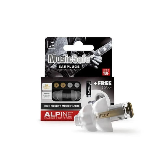 Alpine MusicSafe High-Fidelity Earplugs for Musicians & Gigs