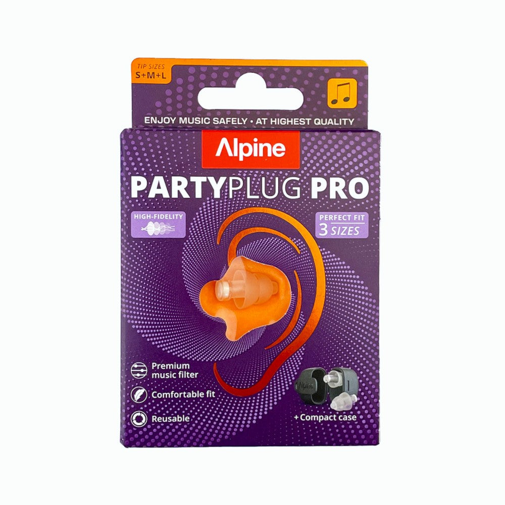Alpine PartyPlug Pro High-Fidelity Concert Earplugs