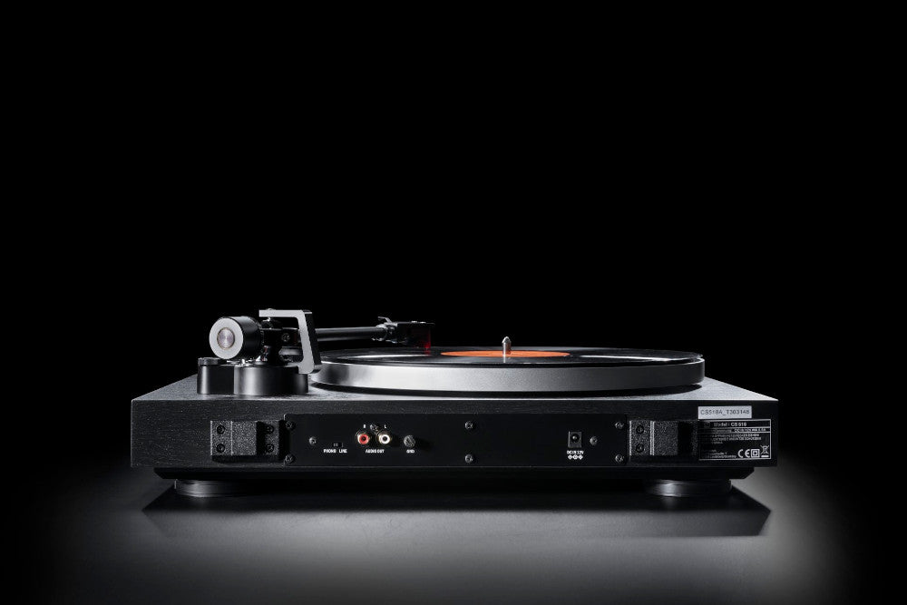 DUAL CS 518 Manual Turntable With Classic Dual Tonearm Black
