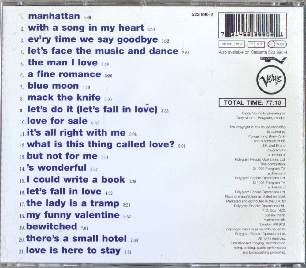 Ella Fitzgerald – Essential Ella CD