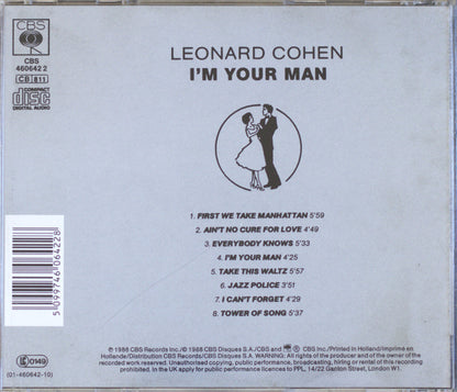 Leonard Cohen - I'm Your Man CD