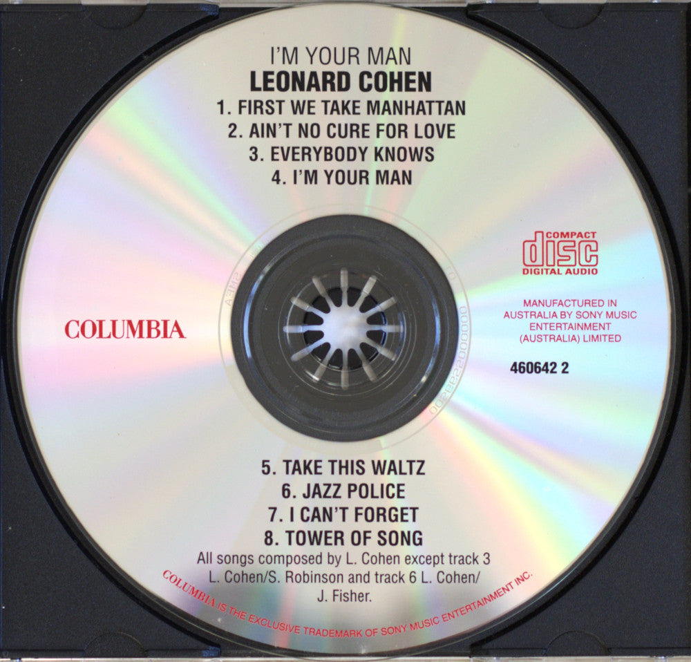 Leonard Cohen - I'm Your Man CD