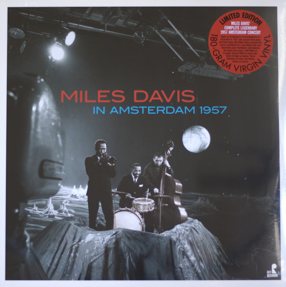 Miles Davis In Amsterdam 1957 on vinyl front cover
