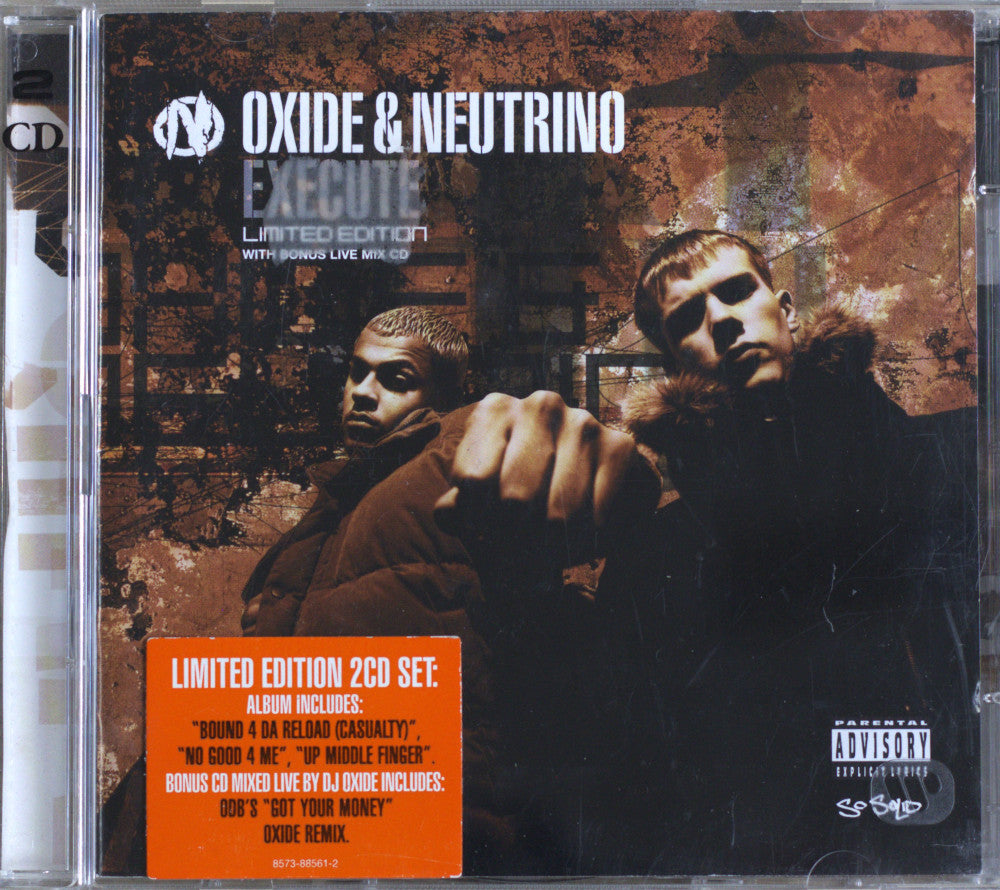 Oxide & Neutrino – Execute (Limited Edition) 2CD