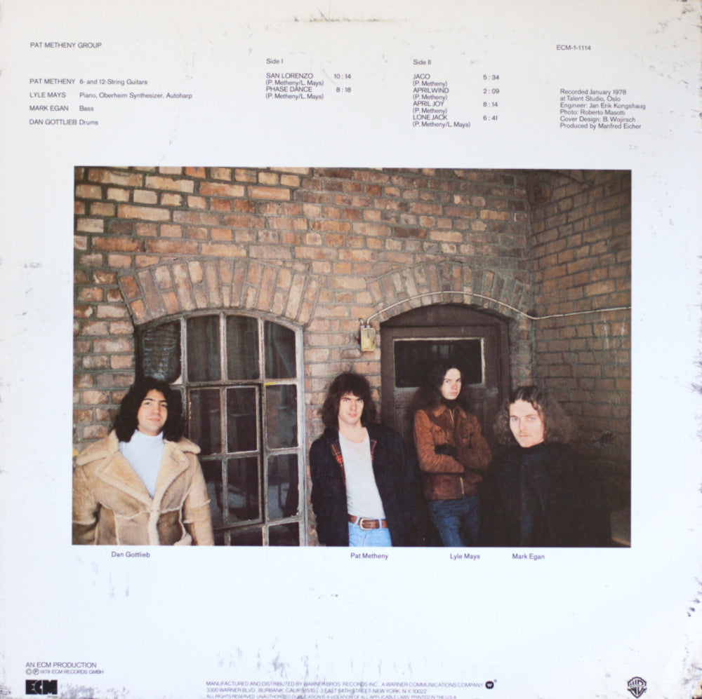 Pat Metheny Group – Pat Metheny Group Vinyl LP