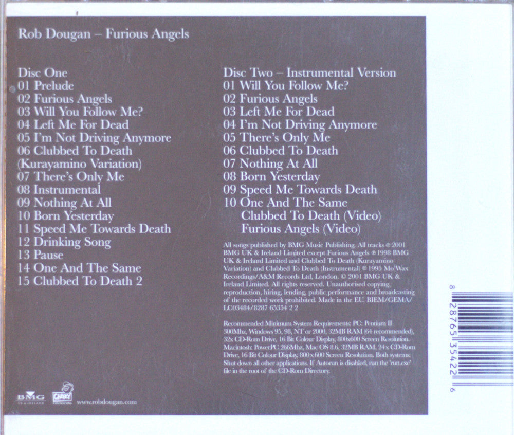 Rob Dougan - Furious Angels CD