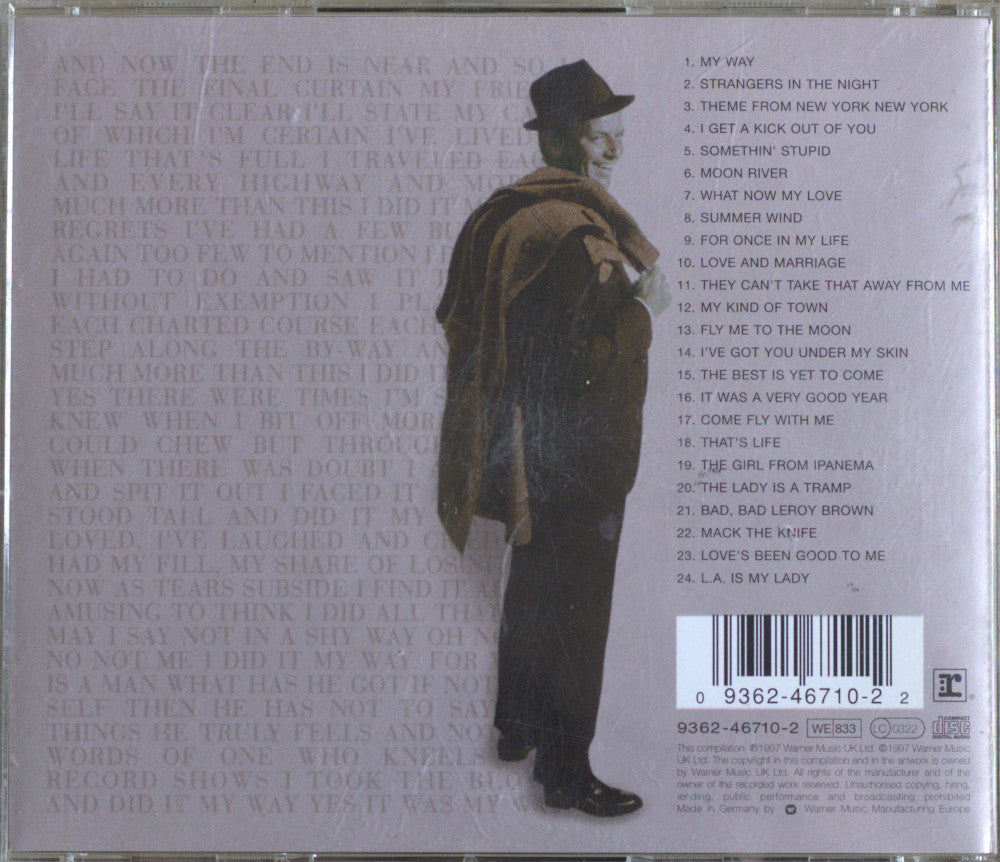 Frank Sinatra – My Way: The Best Of Frank Sinatra CD