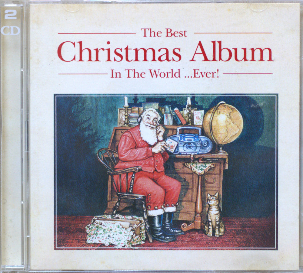 CD album cover for 'The Best Christmas Album In The World .